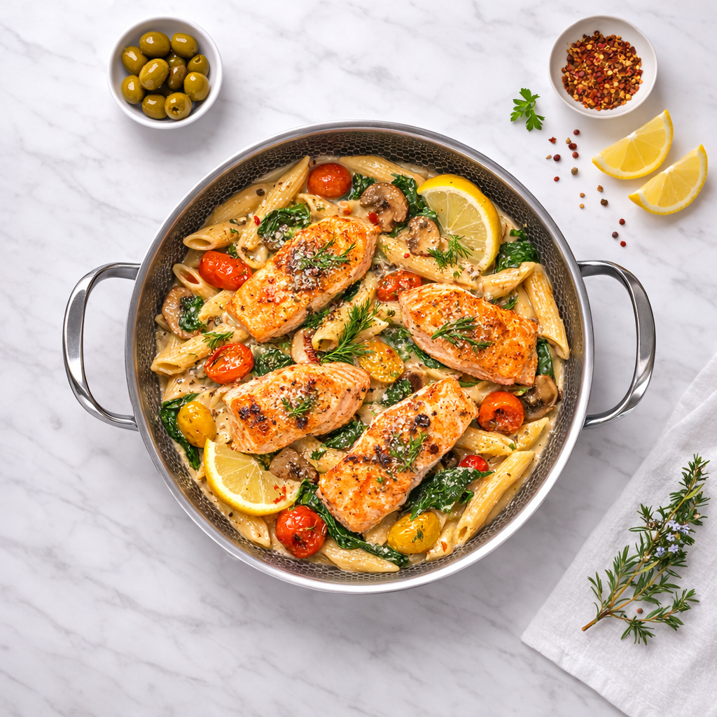 Sautépan Tweegreeps Roestvrij Staal | BPA - PFAS Vrij | Alle Warmtebronnen