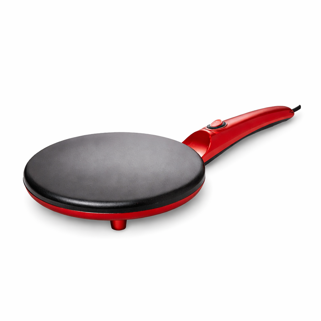 Pannenkoekenpan Elektrisch 20cm Rood - Kitchen4You