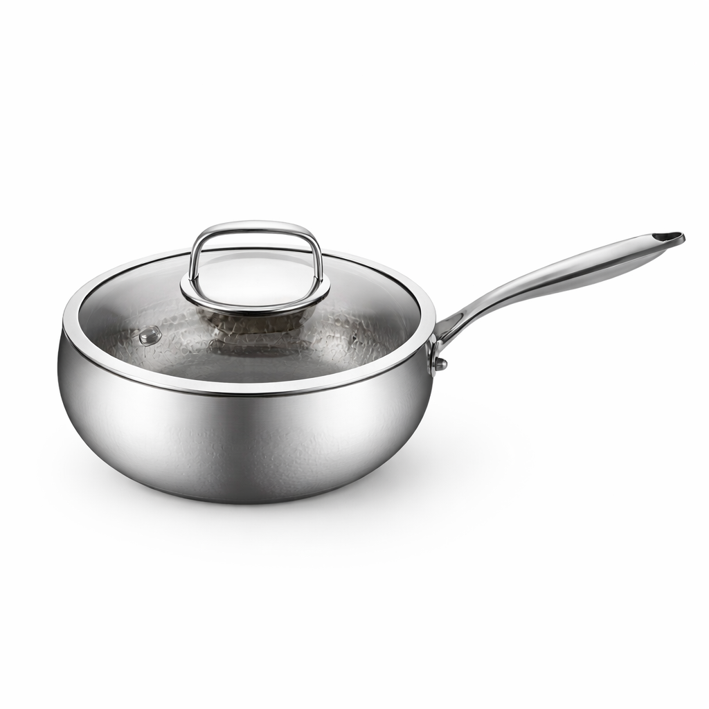 Titanium Gelaagde Steelpan | Alle Warmtebronnen | BPA - PFAS Vrij