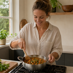 Titanium Gelaagde Kookpannenset 9-delig | Inductie & Oven | BPA - PFAS Vrij | Alle Warmtebronnen
