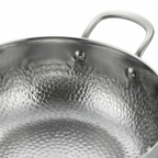 Titanium Gelaagde Diepe Stoofpan Roestvrij Staal | BPA - PFAS Vrij