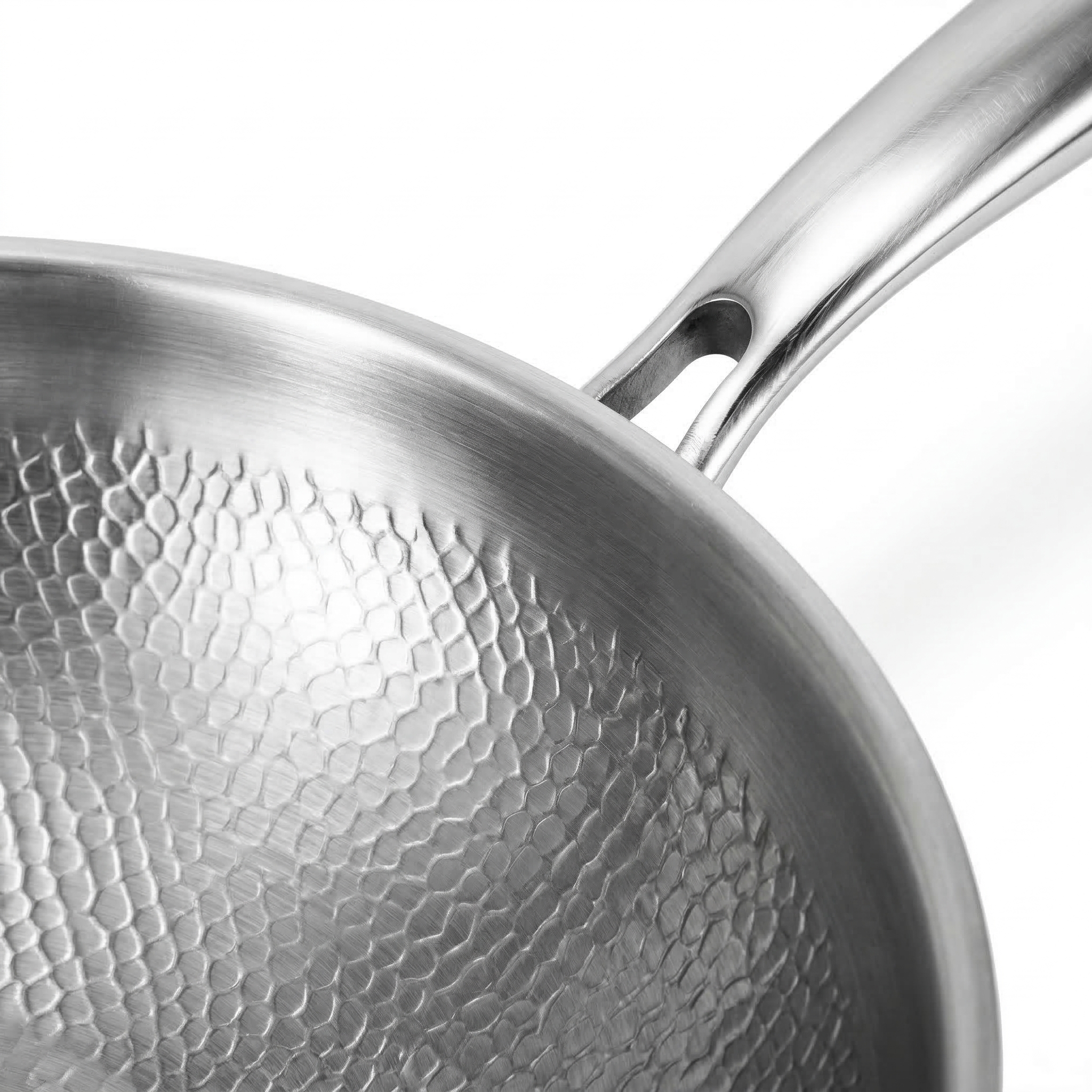 Titanium Gelaagde Wokpan Inductie/Gas | BPA - PFAS Vrij