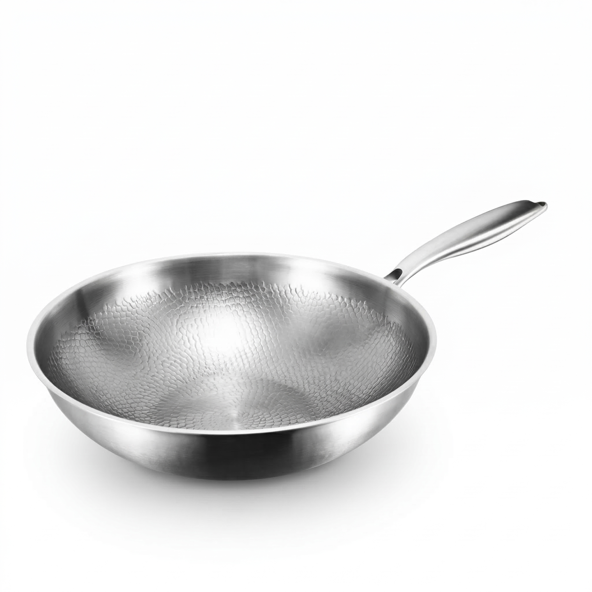 Titanium Gelaagde Wokpan Inductie/Gas | BPA - PFAS Vrij