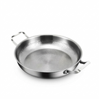 Sautépan Tweegreeps Roestvrij Staal | BPA - PFAS Vrij | Alle Warmtebronnen