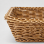 Handgeweven rotan opbergmanden – 3-delige set