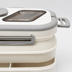 Ruime bento-lunchbox met 4 vakken