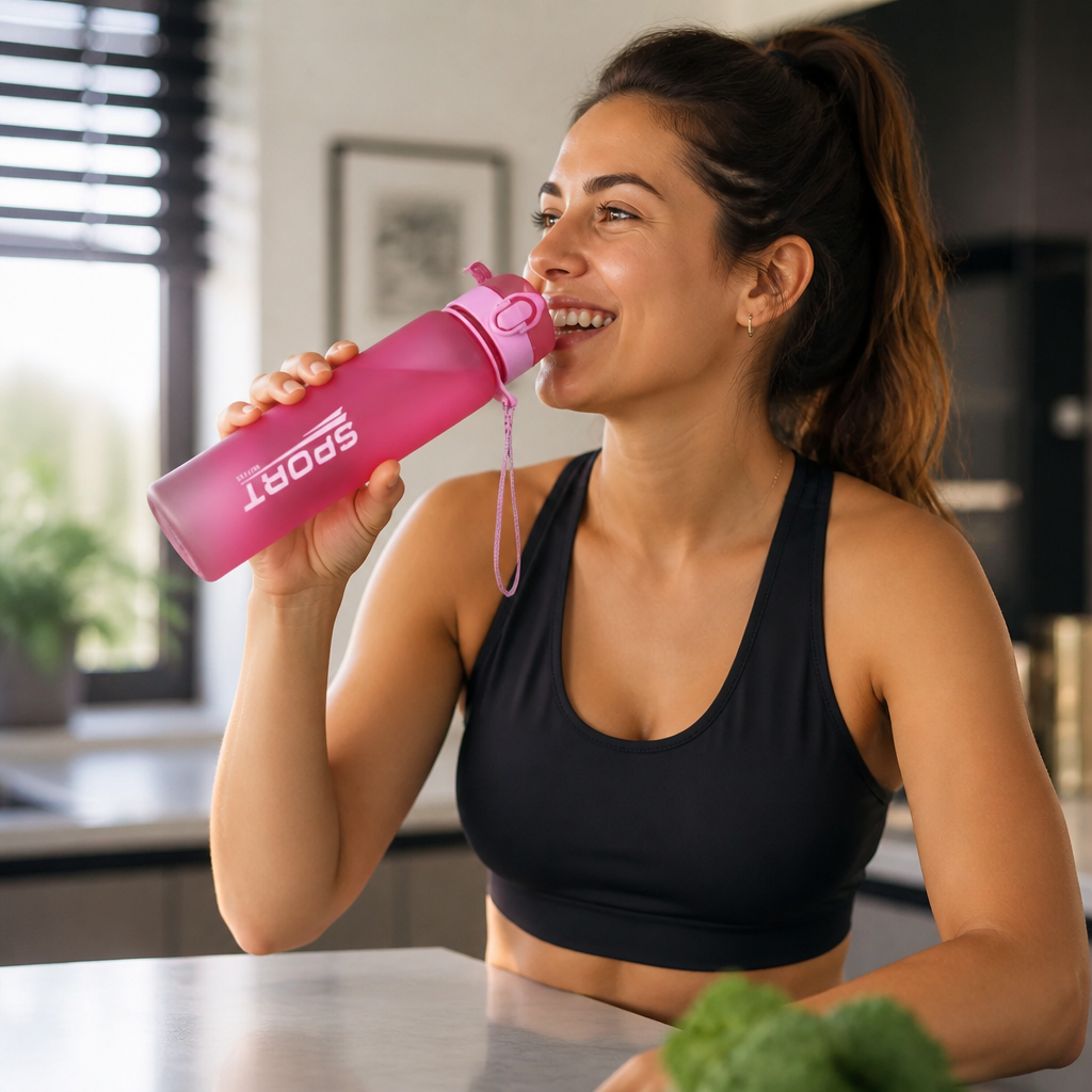 Lekvrije sportwaterfles 560 ml
