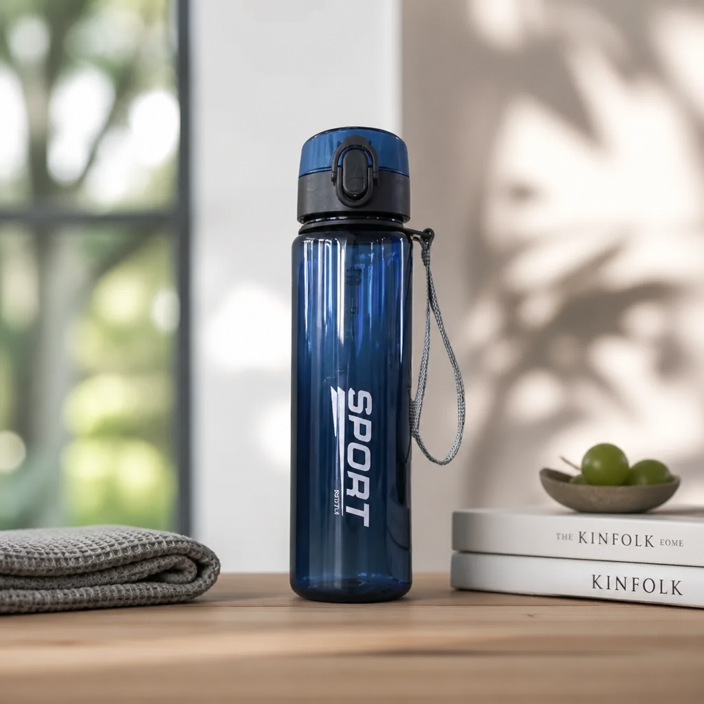 Lekvrije sportwaterfles 560 ml