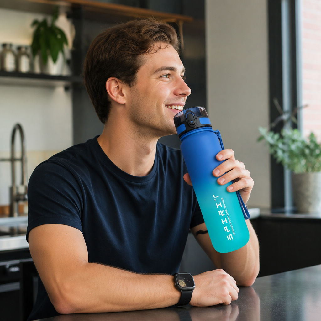 Gradiëntwaterfles – 600, 750 of 1000 ml