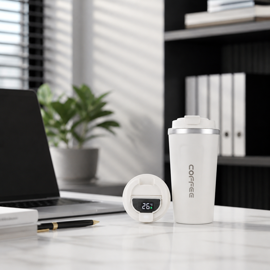 Thermosmok met temperatuurdisplay