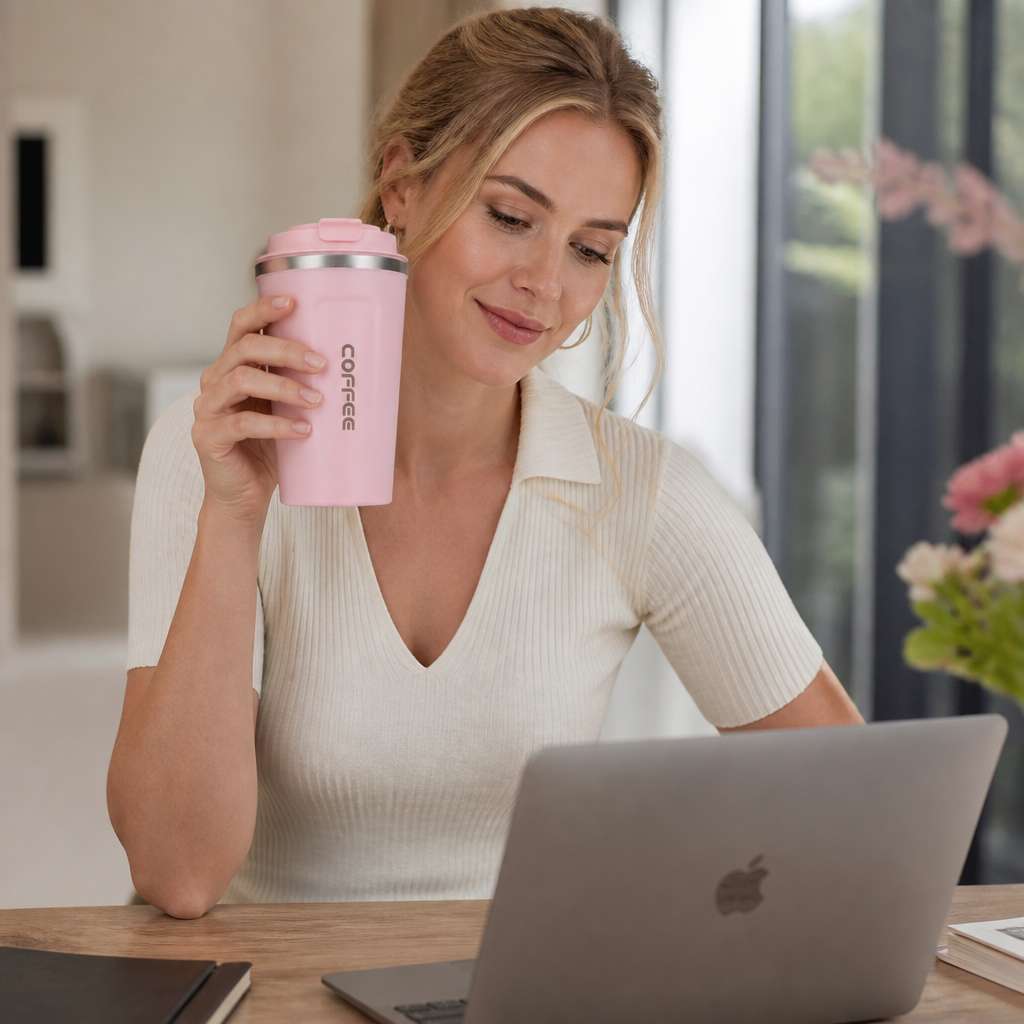Thermosmok met temperatuurdisplay