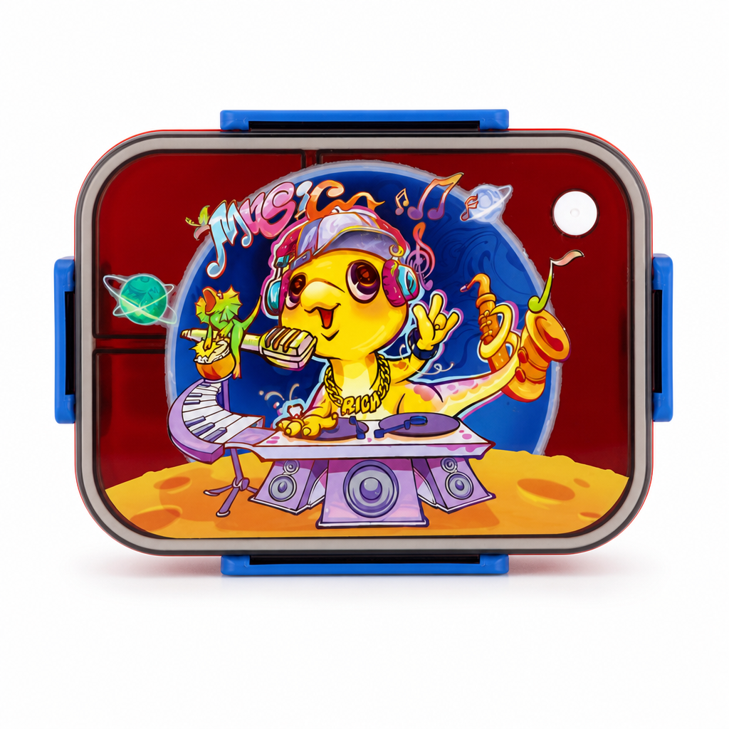 Lekvrije bentobox met vakverdeling