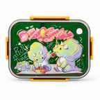 Lekvrije bentobox met vakverdeling
