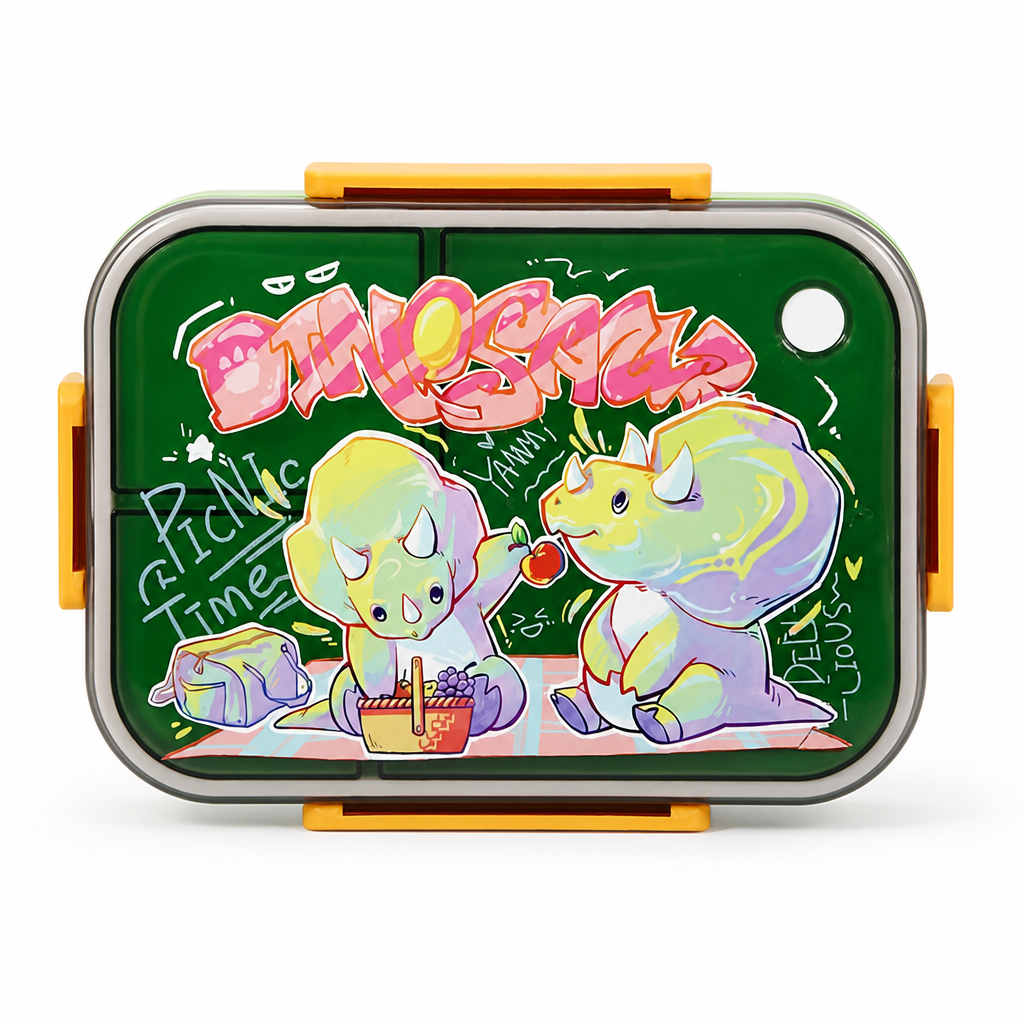 Lekvrije bentobox met vakverdeling
