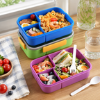 Lekvrije bentobox met vakverdeling