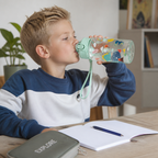 Kinderwaterfles met dinoprint – 500 ml