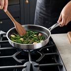 Kitchen4you | Honingraat Koekenpan RVS Inductie  | BPA - PFAS Vrij | Alle Warmtebronnen