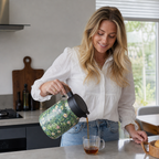 Kitchen4you | Bloom'n Theepot RVS Dubbelwandig Bloemenprint