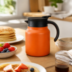 Kitchen4you | Theepot met Filter RVS Zwart 6u Warmtebehoud