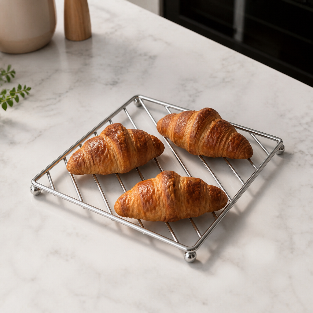 Kitchen4you | Roestvrij Stalen Onderzetters Set