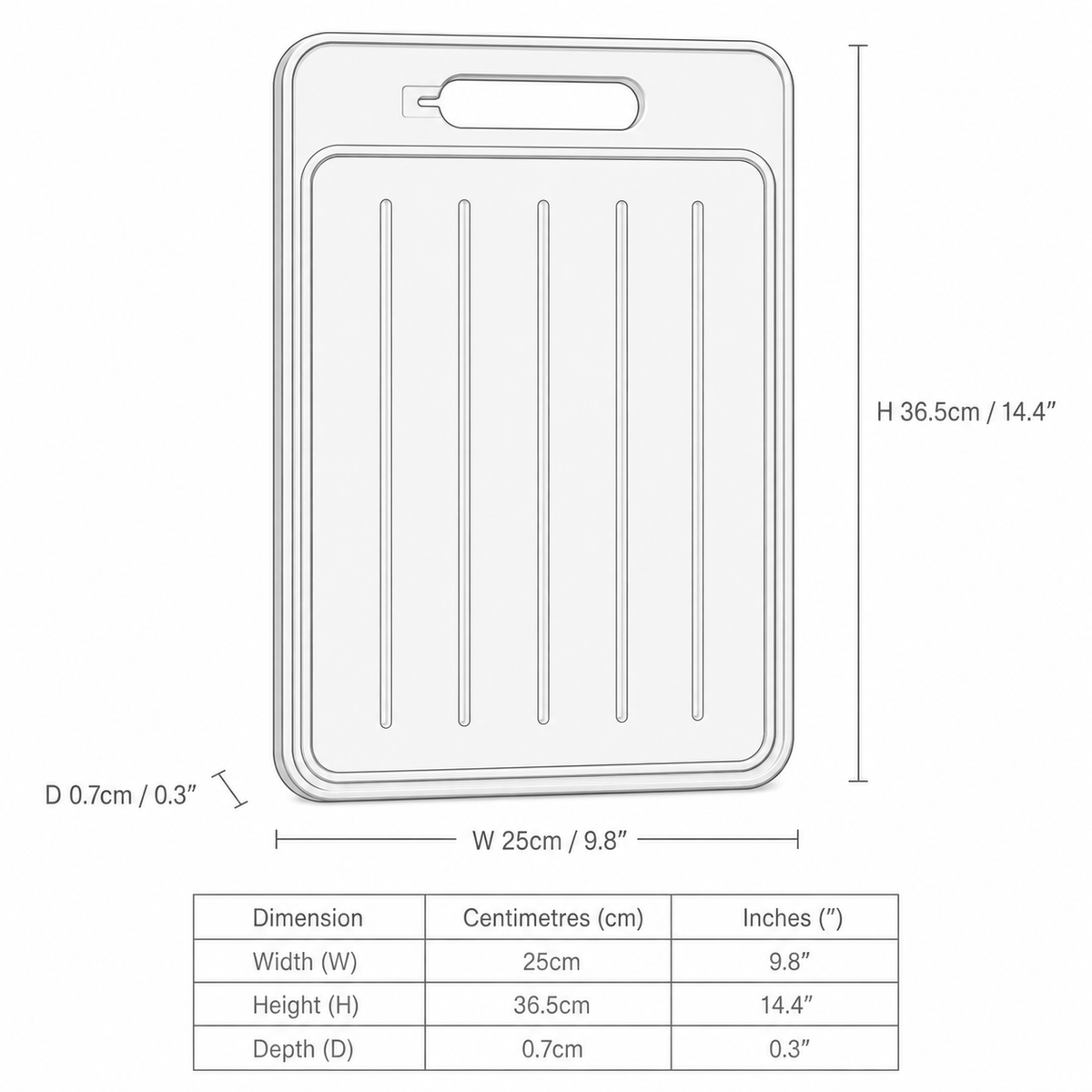 Multifunctionele Snijplank 4-in-1 | Vaatwasserbestendig