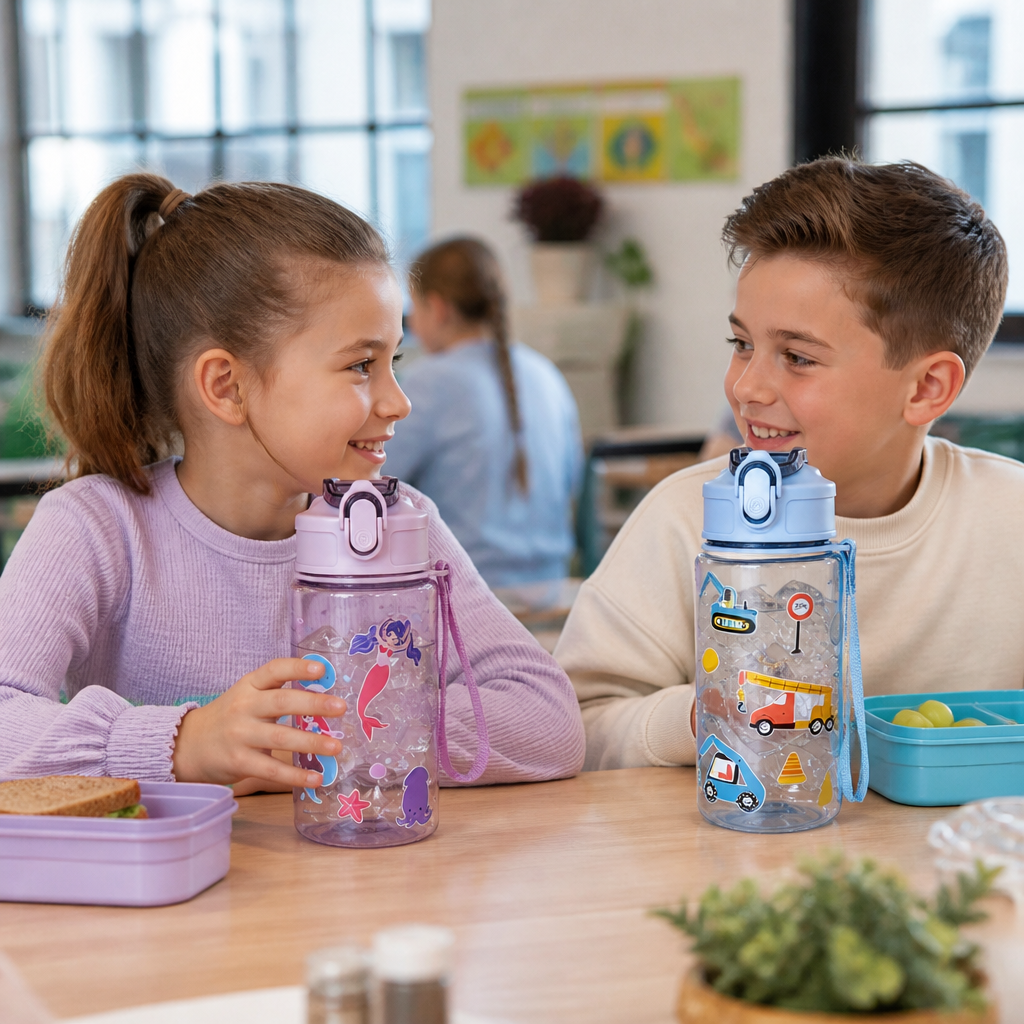 Kinderwaterfles met dinoprint – 500 ml