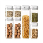 Voorraadcontainers voor pasta en granen – 4-delige set
