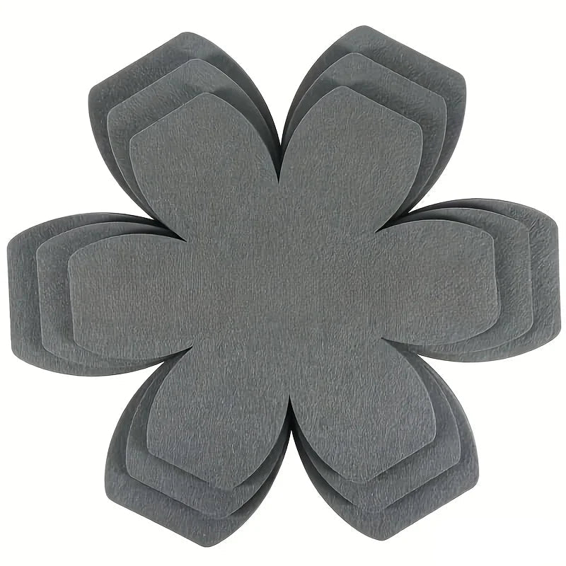 Pannenbeschermers 12-delig Anti-Kras Hittebestendig 33cm Zwart