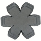 Pannenbeschermers 12-delig Anti-Kras Hittebestendig 33cm Zwart