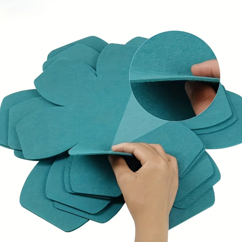 Pannenbeschermers 12-delig Anti-Kras Hittebestendig 33cm Zwart