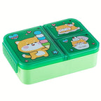 Lunchbox met drie compartimenten