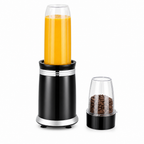Nutri blender met gevulde sportbeker op de motorbasis