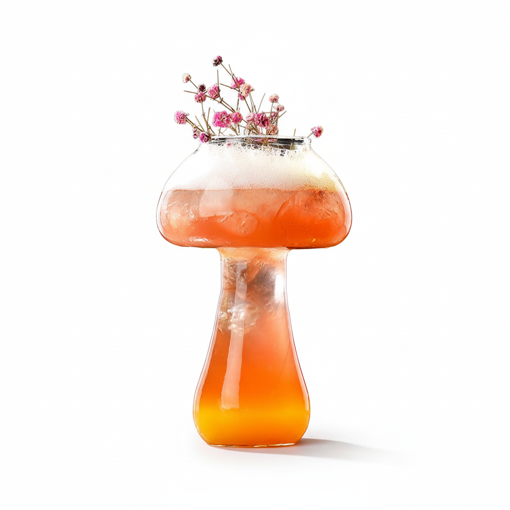 Paddenstoelvormig Cocktailglas, Vaatwasserbestendig